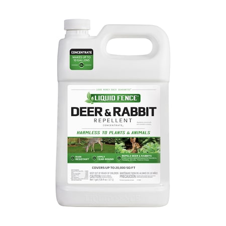 Liquid Fence Liquid Fence Animal Repellent Concentrate For Deer and Rabbits 1 gal HG-70111
